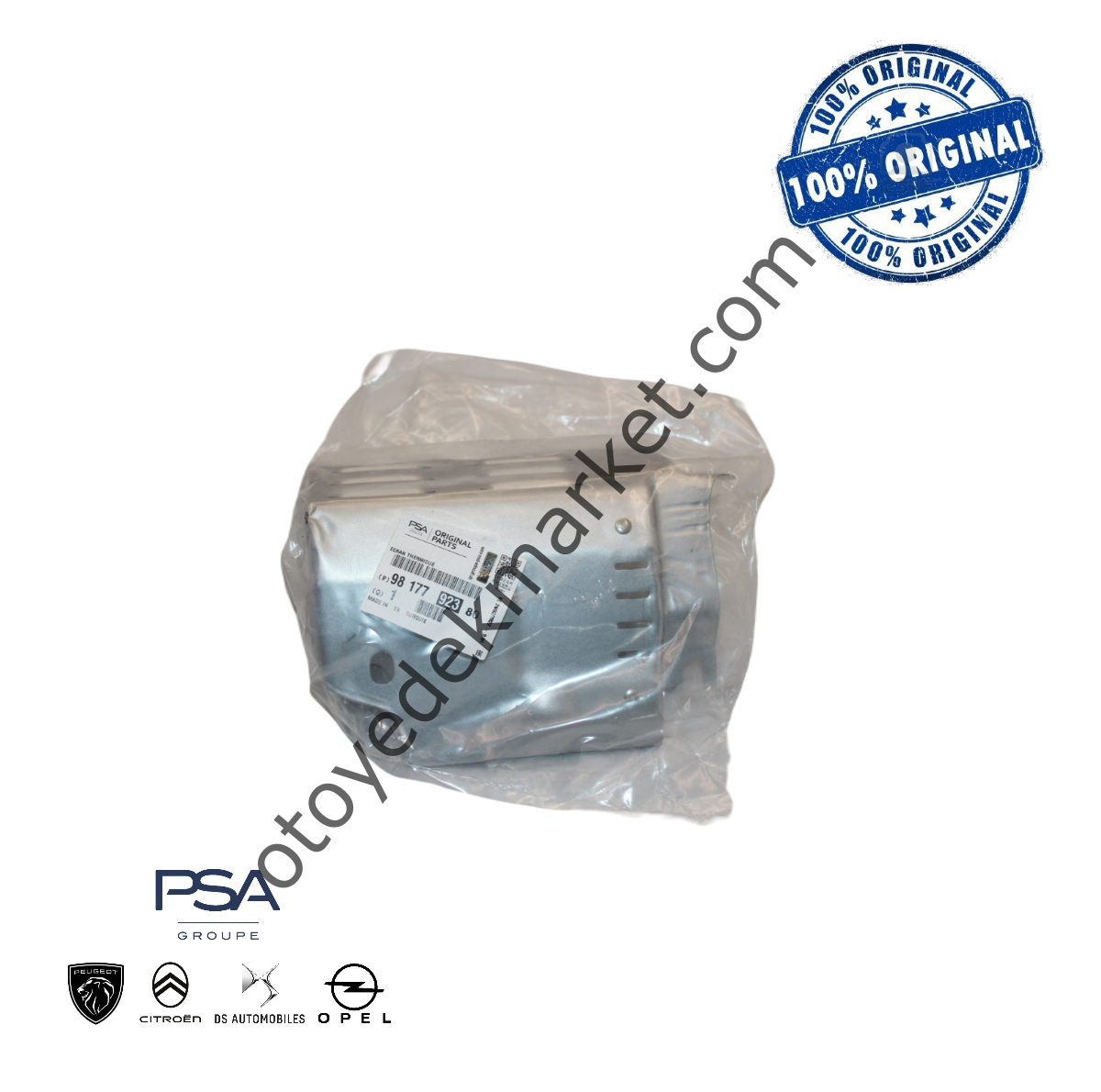 Citroen C3 Aircross (2017-2024) 1.2 Benzinli Turbo Ön Isı Kalkan Sacı (Orijinal)