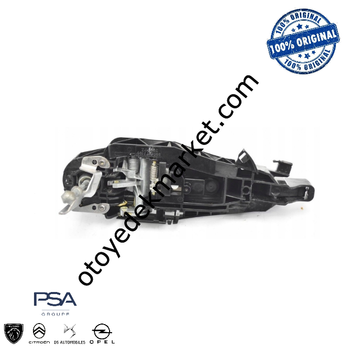 Citroen C4 X (2021-2025) Sol Arka Kapı Dış Kol Tutucu (Orijinal)