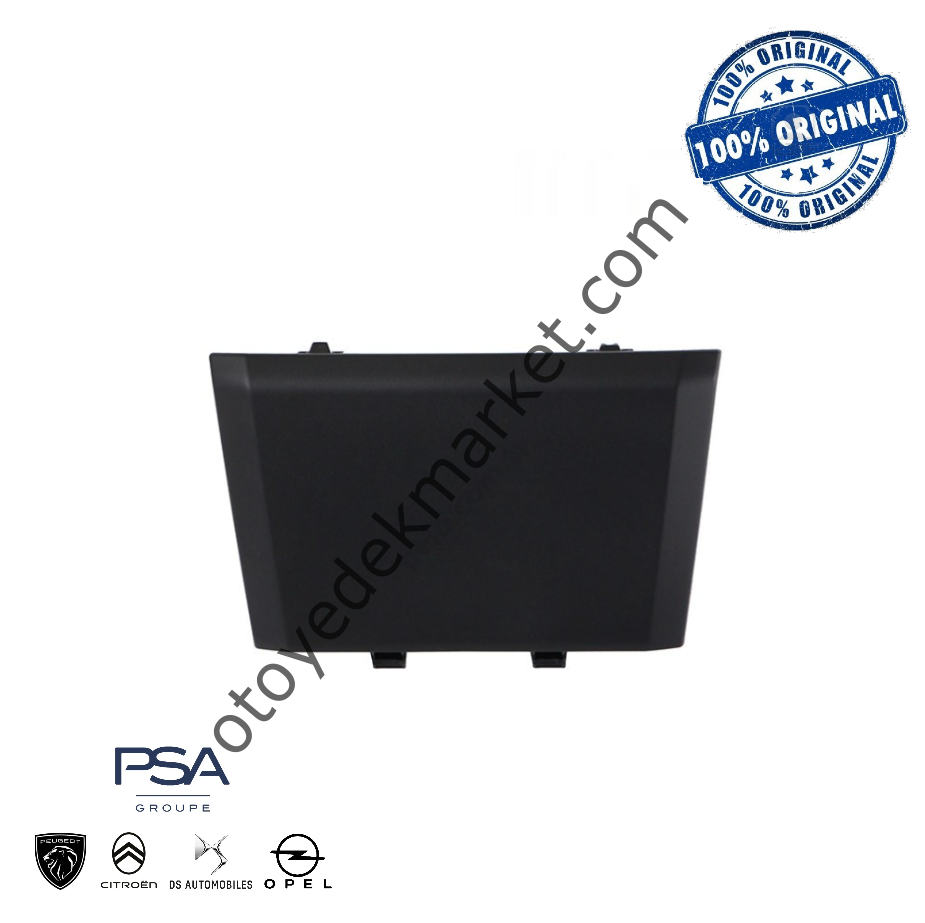 Peugeot 3008 (2021-2023) Ön Tampon Alt Izgara Radar Kapağı (Orijinal)