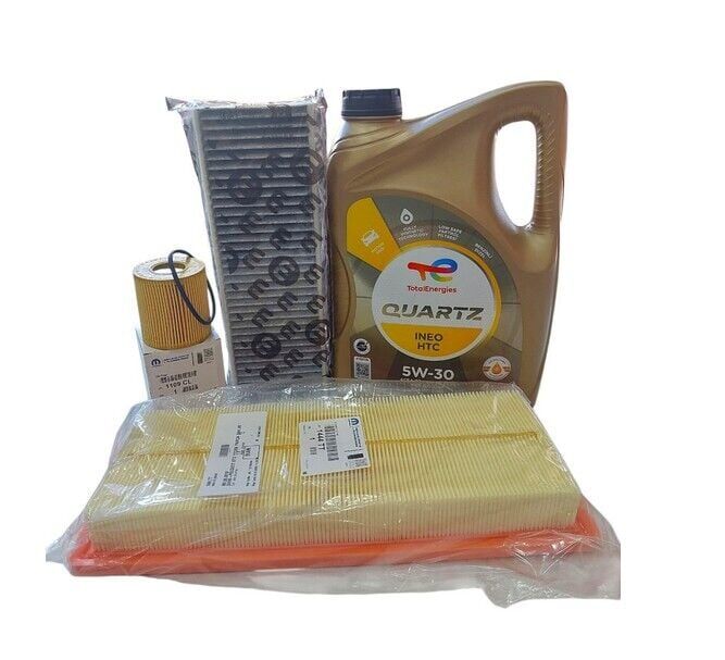 Peugeot 508 (2019-2025) 1.6 PureTech Benzinli Filtre Bakım Seti + 5w30 HTC (Orijinal)