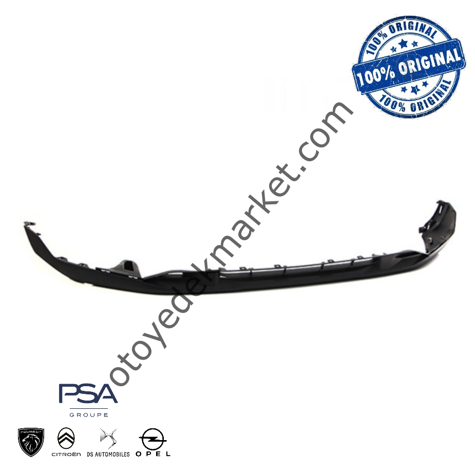 Peugeot 3008 (2021-2023) Ön Tampon Alt Bakalit Çıtası (Orijinal)