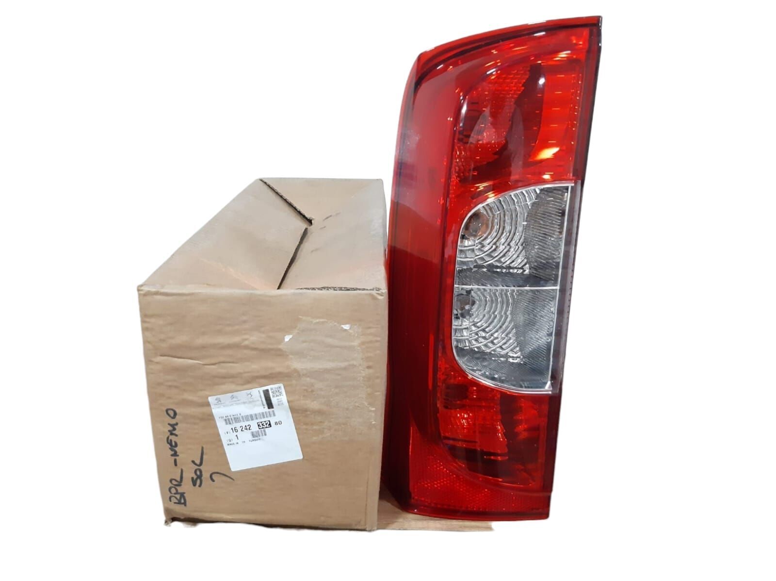 Peugeot Bipper (2008-2017)  Sol Arka Stop Tek Açılır Bagaj Kapağı (Orijinal)