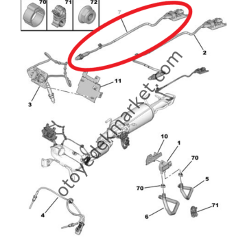 Citroen Jumper (2020-2023) 2.2 Hdi Kurum Sensörü (Orijinal)