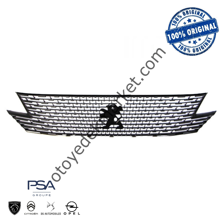 Peugeot 3008 (2021-2023) Ön Tampon Panjur Izgarası (Orijinal)