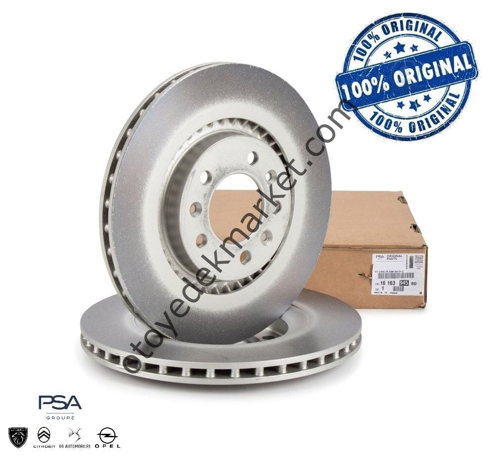 Peugeot Expert (2016-2023) Arka Fren Disk Takımı (Orijinal)