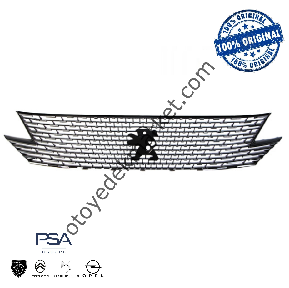 Peugeot 3008 (2021-2023) Ön Tampon Panjur Izgarası (Orijinal)