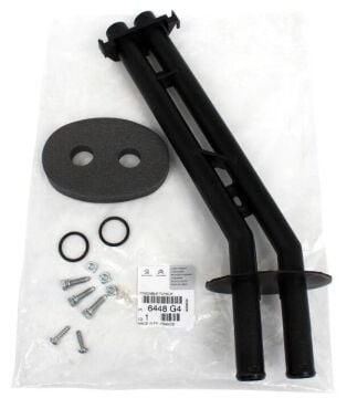 Peugeot 206 ve 206+ (1999-2012) Kalorifer Petek Arka Hortumu (ORJİNAL)