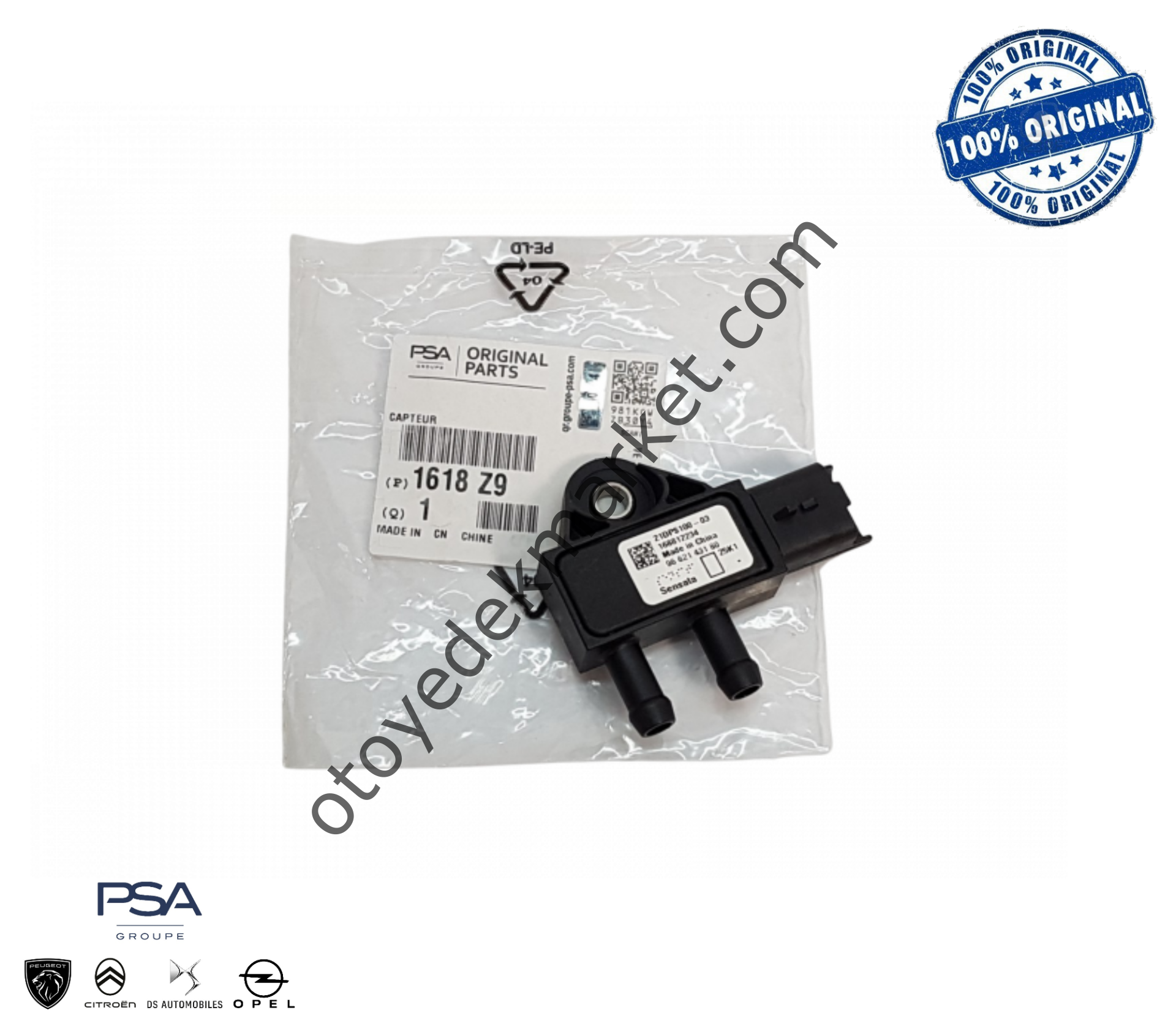 Citroen Jumper (2015-2023) 2.0 Hdi FAP Partikül Filtresi Kaptörü/ Basınç Sensörü (Orijinal)