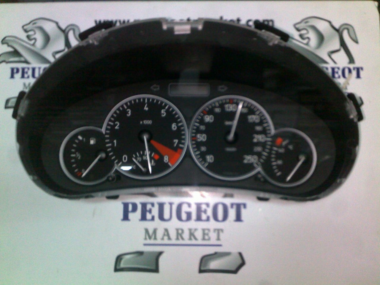 PEUGEOT 206 RC GÖSTERGE PANELİ KOMPLE (ORJİNAL)