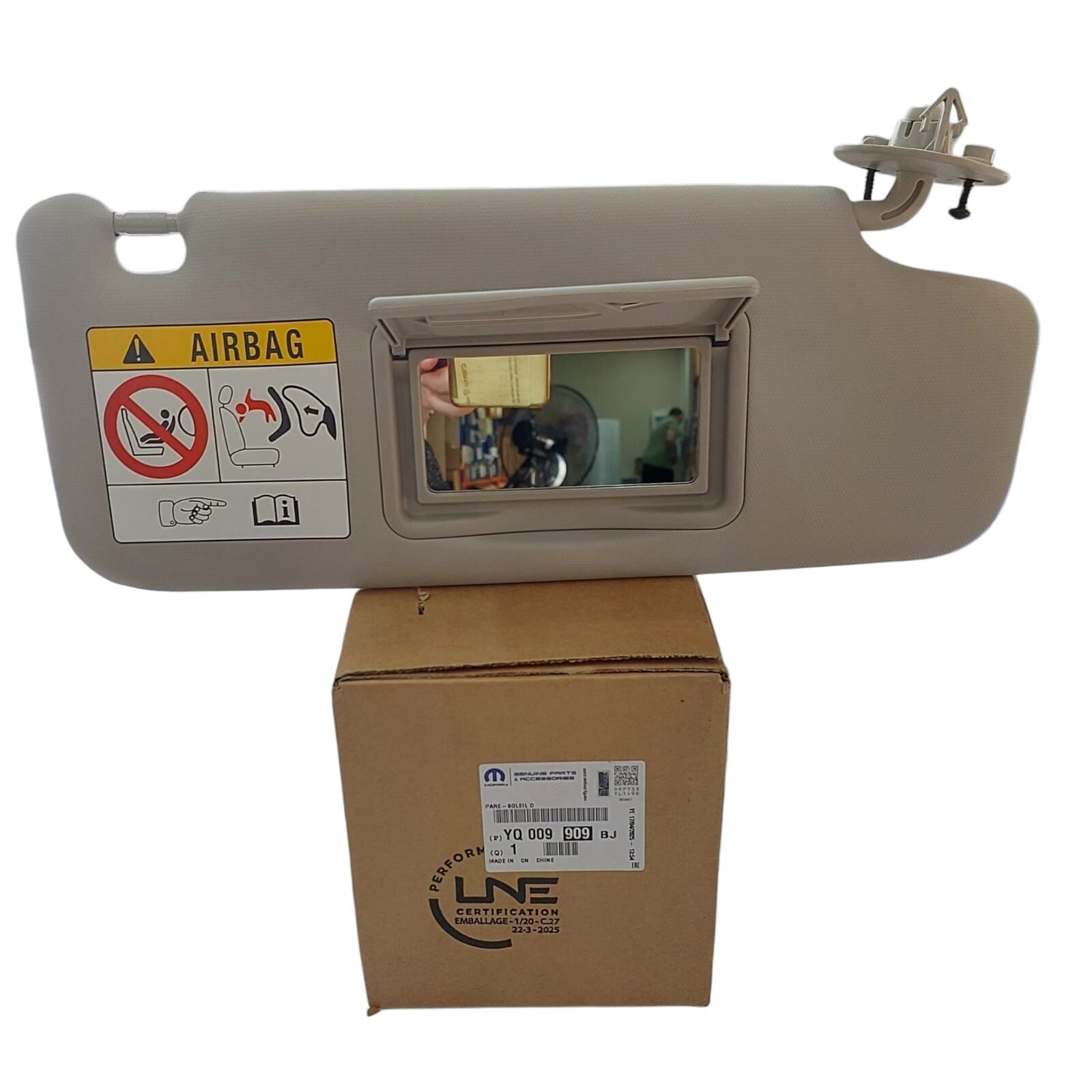 Citroen C3 Aircross (2017-2024) Sağ Güneşlik (Orijinal)