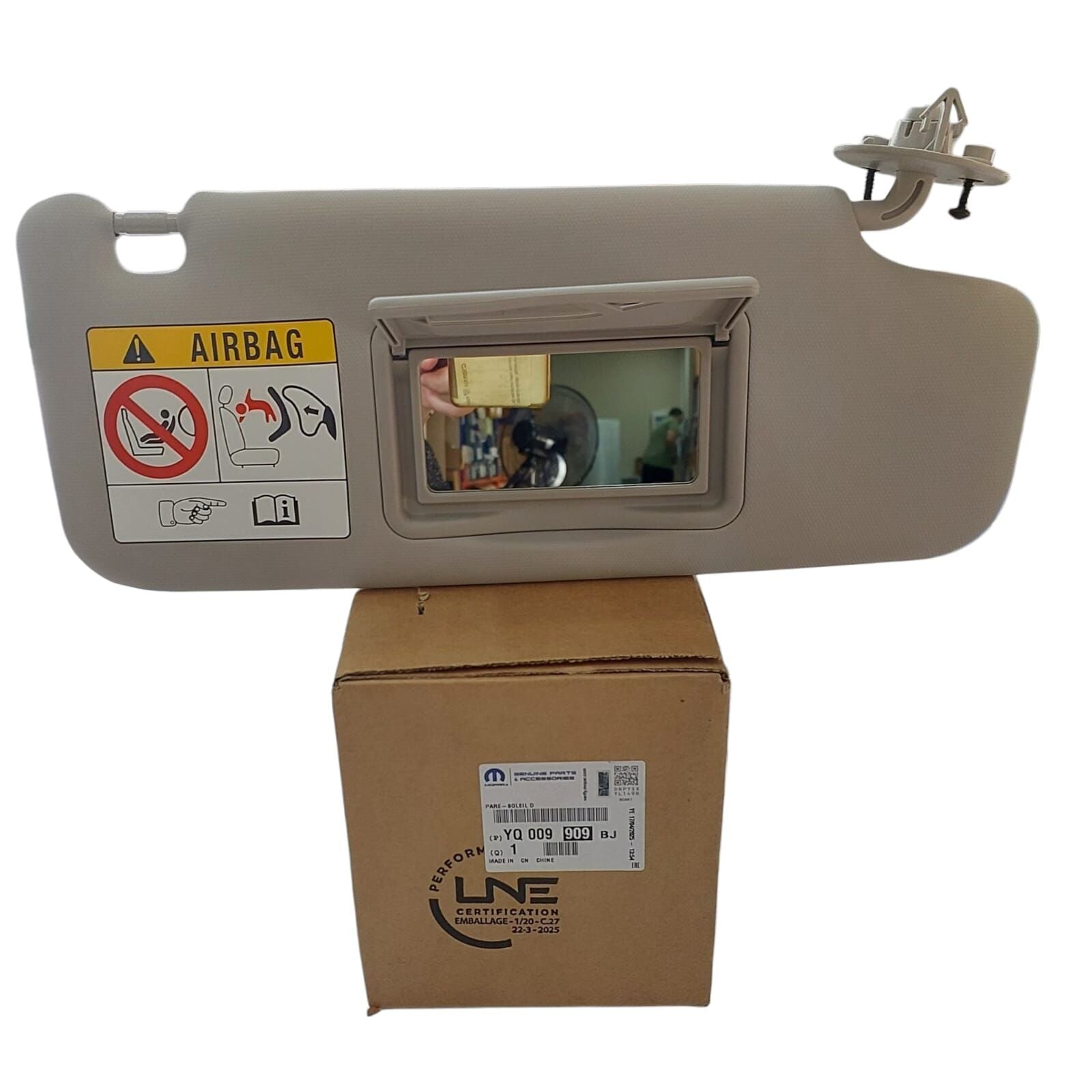 Citroen C3 Aircross (2017-2024) Sağ Güneşlik (Orijinal)