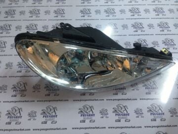 PEUGEOT 206 (2002-2009) ŞEFFAF ÖN FAR SAĞ (DEPO)