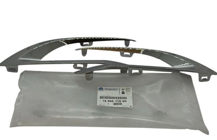 Peugeot 3008 (2016-2020) Ön Tampon Sis Far Çerçeve Nikelajı (Orijinal)