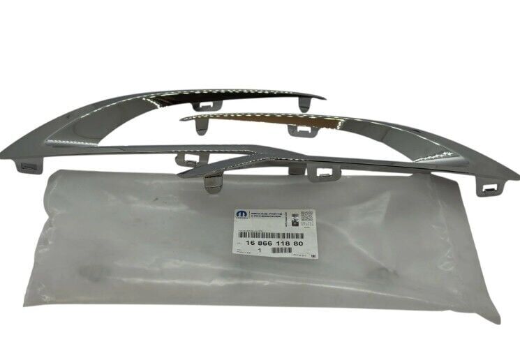 Peugeot 3008 (2016-2020) Ön Tampon Sis Far Çerçeve Nikelajı (Orijinal)