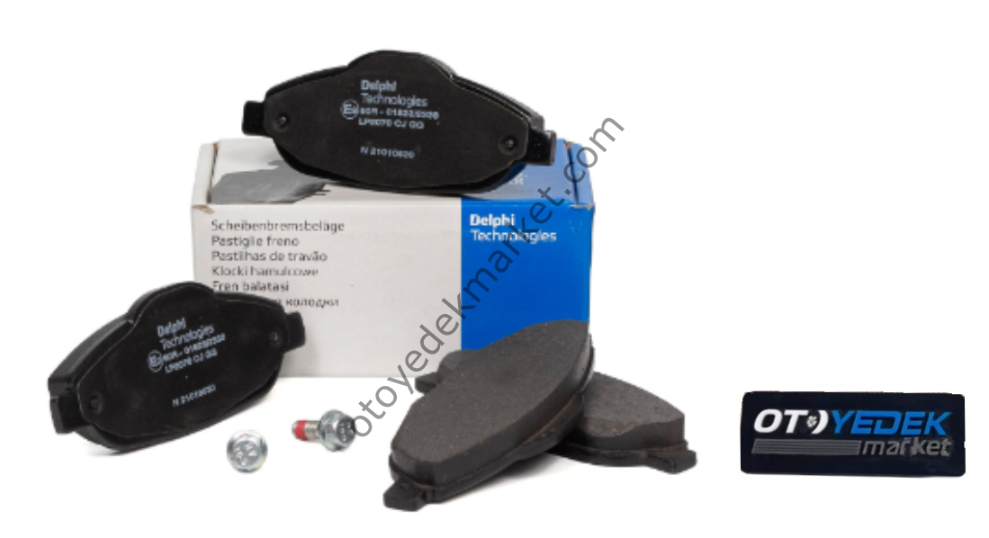 PEUGEOT 308 (2008-2013) 1.6 HDİ ÖN FREN BALATASI (DELPHİ)