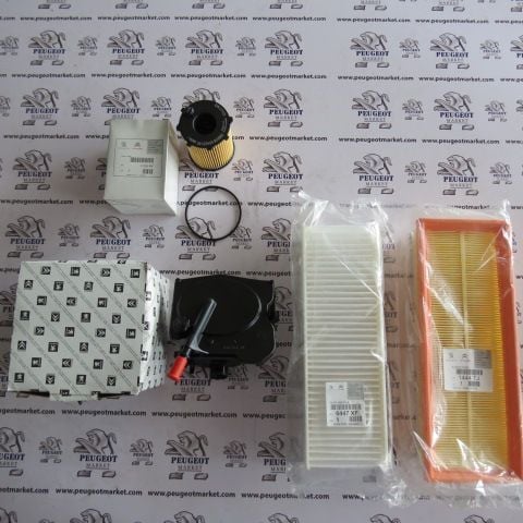 PEUGEOT 3008 (2009-2010) 1,6 HDI FİLTRE SET (ORJİNAL)