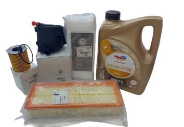 PEUGEOT 308 (2007-2010) 1,6 HDI FİLTRE BAKIM SETİ +5W40 (ORJİNAL)