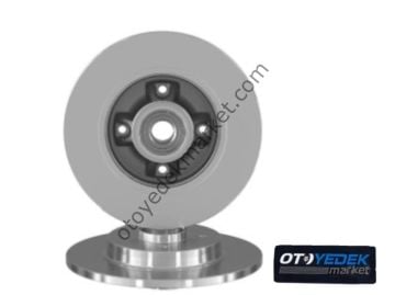 Peugeot 5008 (2009-2015) Arka Fren Disk Takımı Rulmanlı (Ayd)