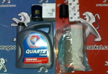 PEUGEOT 306 GTI FİLTRE SETİ + MOTOR YAĞI (ORJİNAL)