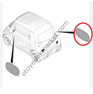 Citroen Ami (2021-2024) Reflektör (Orijinal)