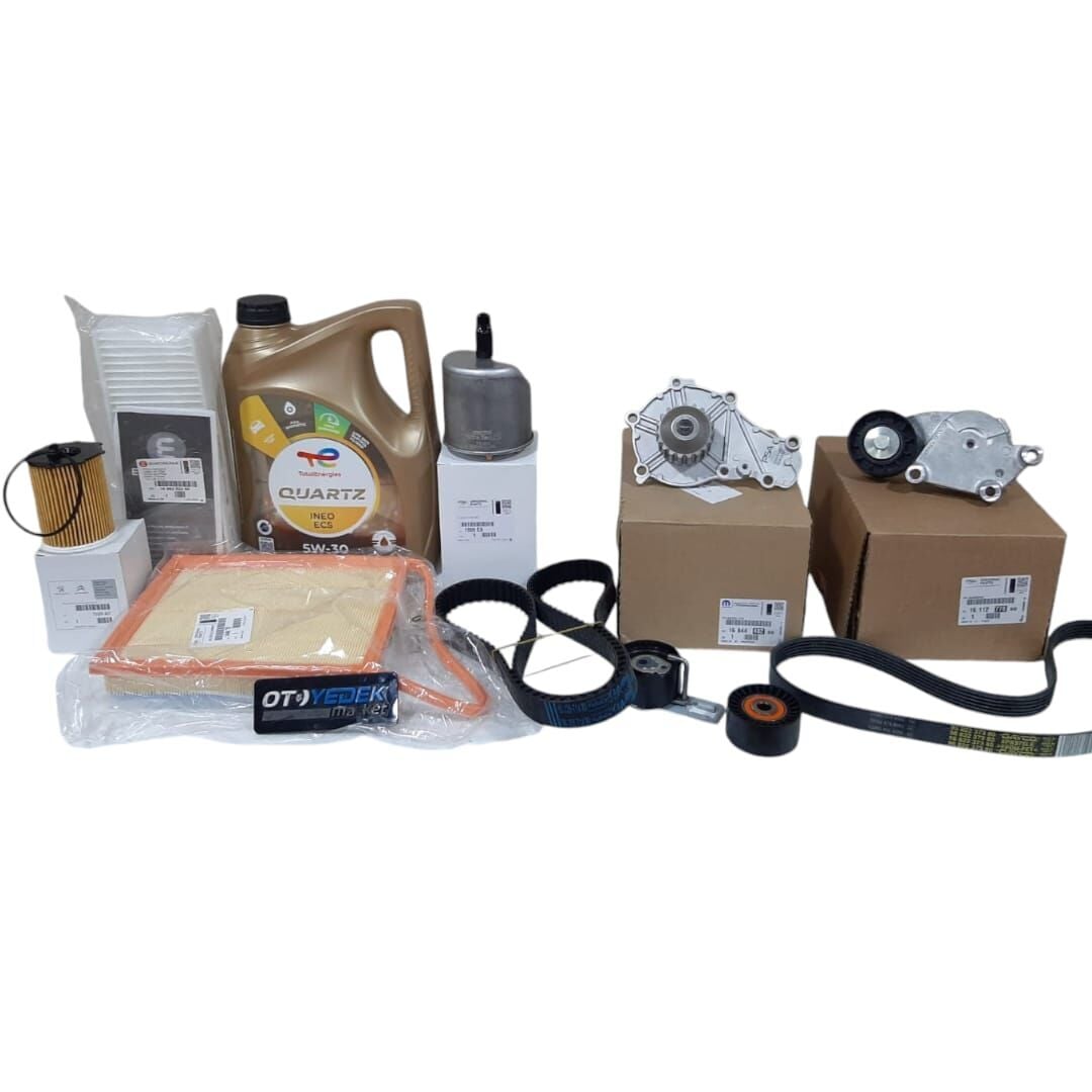 Peugeot 5008 (2011-2015) 1.6 Dizel Euro5 Ağır Bakım Seti (Orijinal)