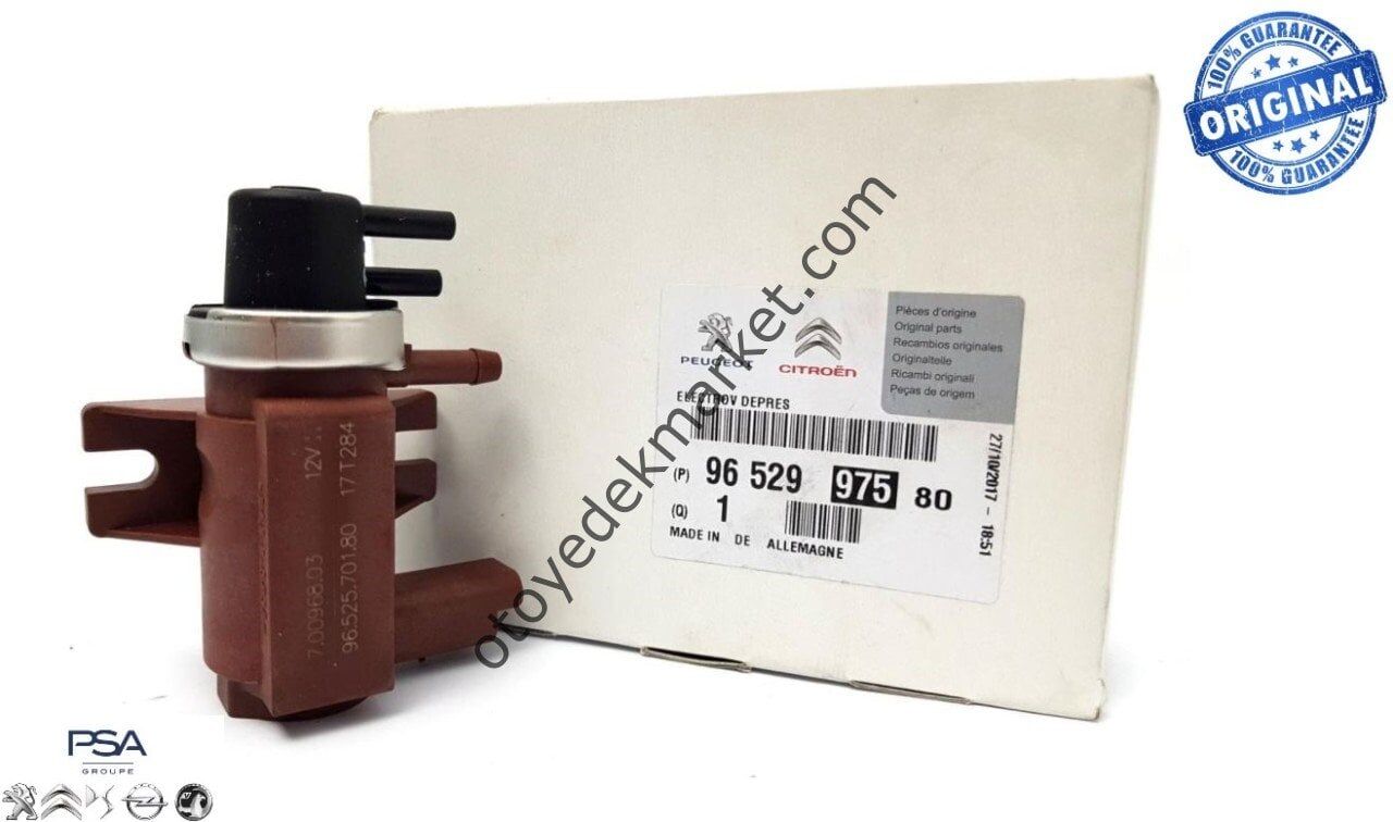 Citroen  Xsara Picasso (2005-2011) Turbo Vakum Basınç Ayarlayıcısı Elektrovana (Orjinal)