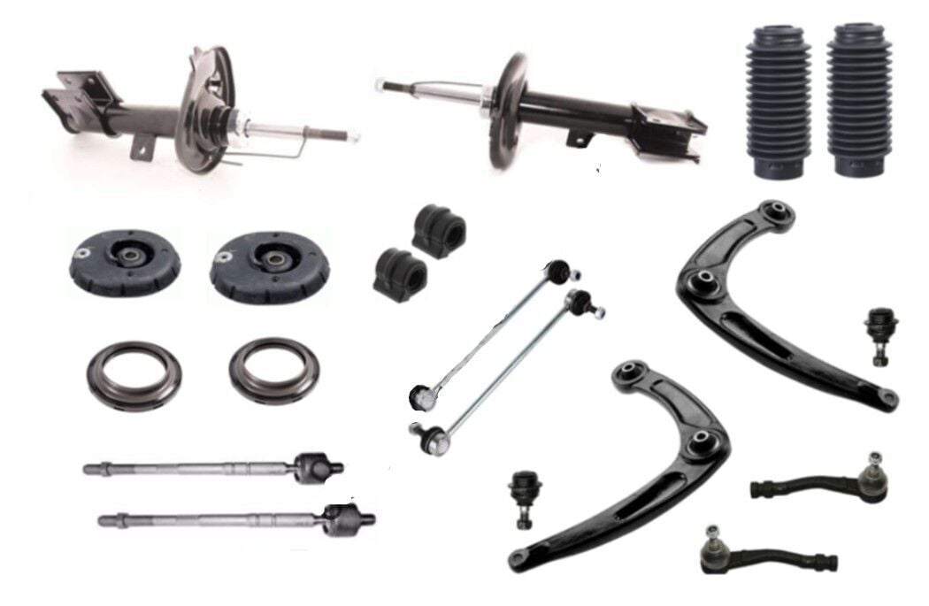 Citroen C4 (2011-2017) Amortisörlü Full Ön Takım Seti  (İthal)