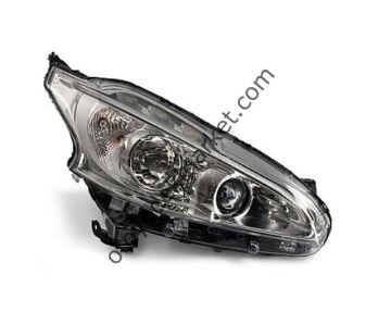 PEUGEOT 208 (2012-2015) HALOGEN ELİPTİCAL SAĞ ÖN FAR  (DEPO)