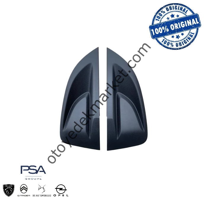 Peugeot 3008 (2016-2020) Ön Tampon Sis Far Kapakları (Orijinal)