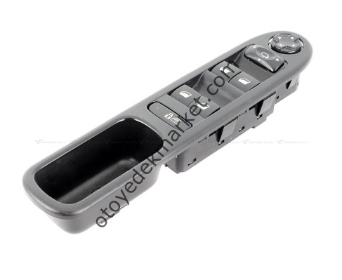 Citroen C3 Picasso (2008-2017) Sol Ön Cam Açma Düğme Grubu (Orijinal)