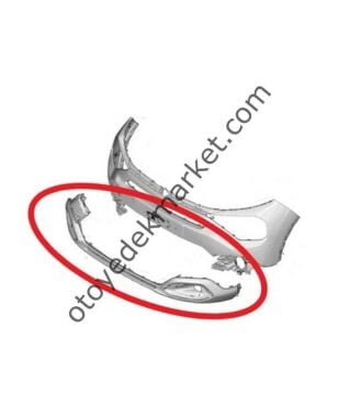 Citroen C4 (2021-2024) Ön Tampon Altı (Orijinal)
