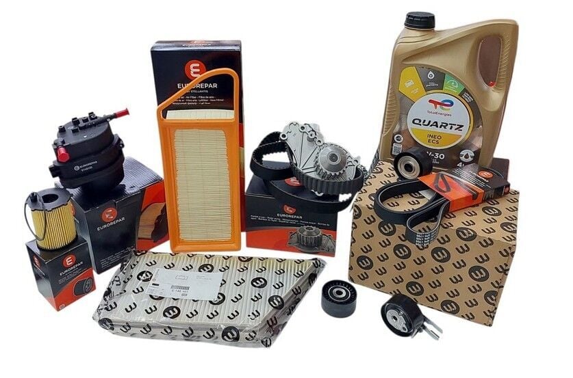 Peugoet 207 (2006-2012) 1.4 Hdi Ağır Bakım Seti Gergi Kütüklü (Orijinal Eurorepar)