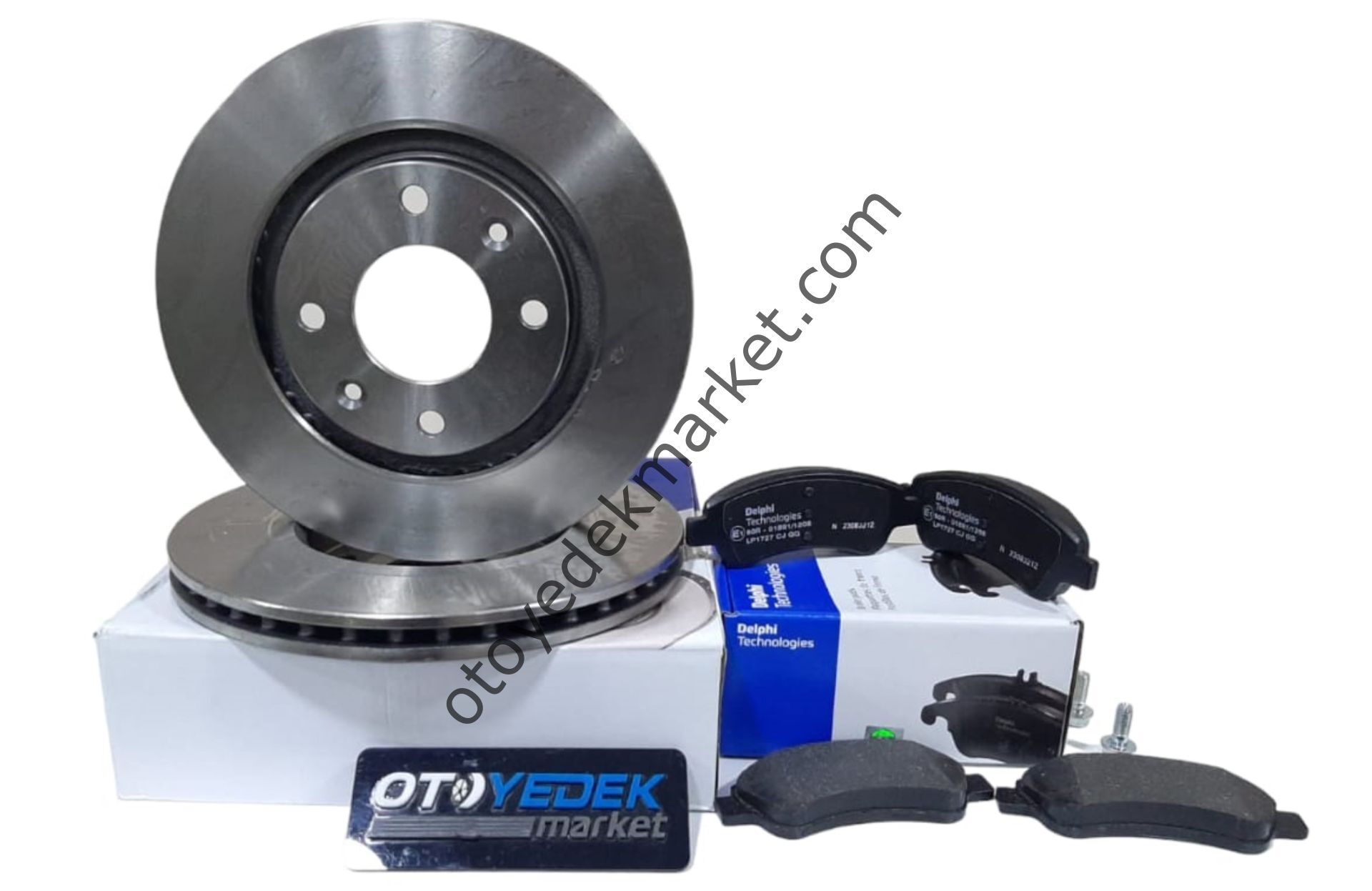 PEUGEOT 208 (2012-2019) 1.6 HDİ ÖN FREN BALATA VE DİSK TAKIMI (DELPHİ)