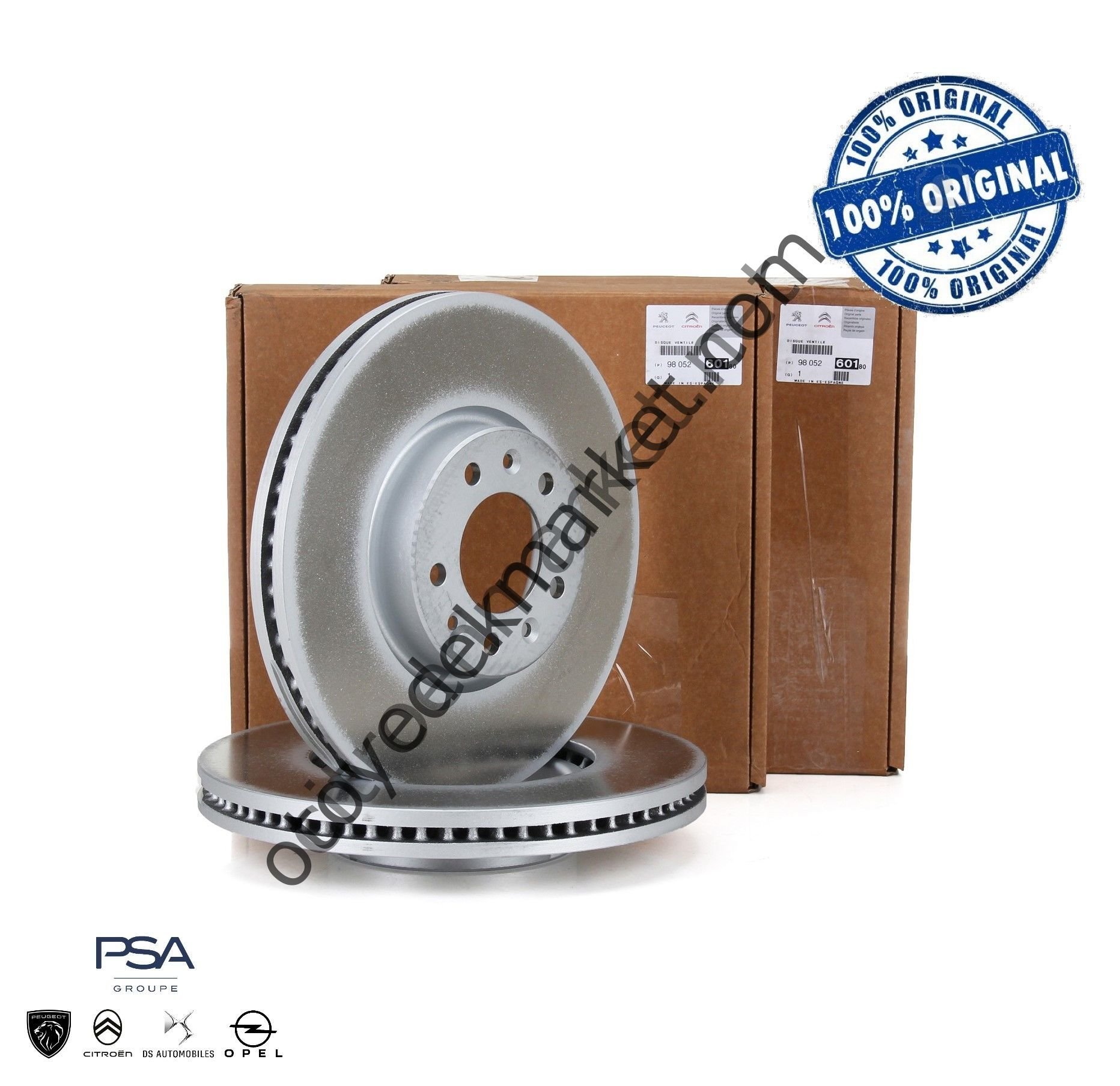 Citroen Jumpy (2016-2023) Ön Fren Diski (Eurorepar)