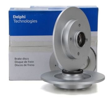 Citroen C4 Grand Picasso (2006-2013) Arka Fren Disk Takımı Rulmanlı (Delphi)