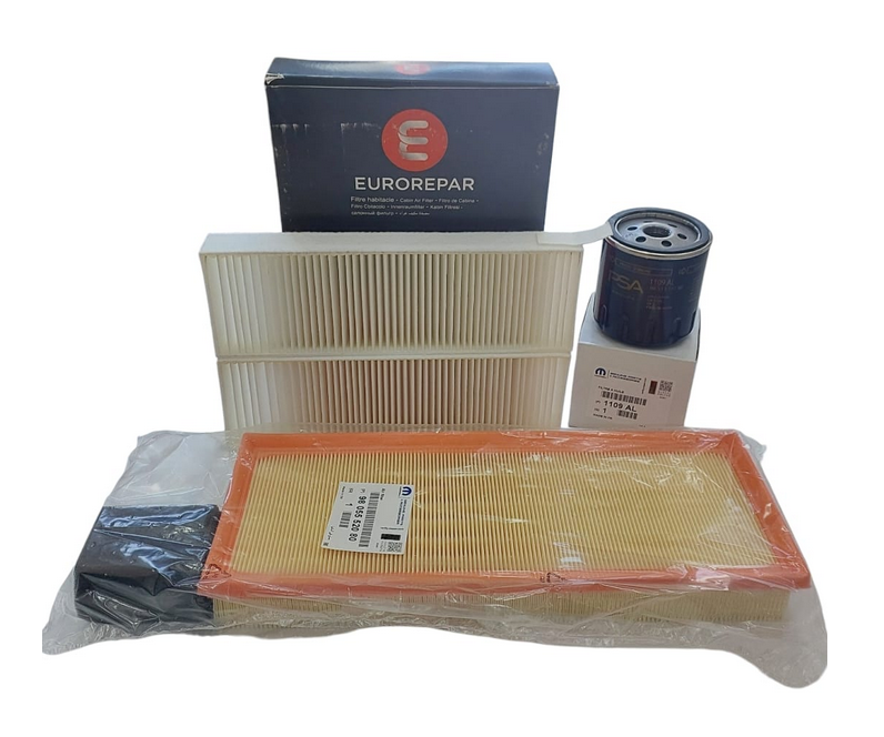 Peugeot 308 (2014-2021) 1.2 PureTech Benzinli Yağsız  Filtre Bakım Seti (Orijinal)