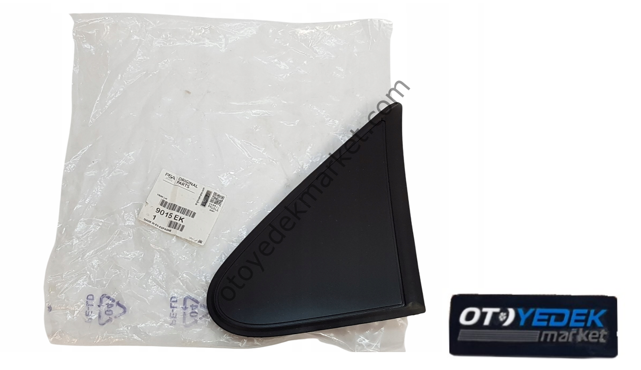 Citroen Berlingo (2008-2019) Sol Ön Çamurluk Üçgen Kapak (Orijinal)