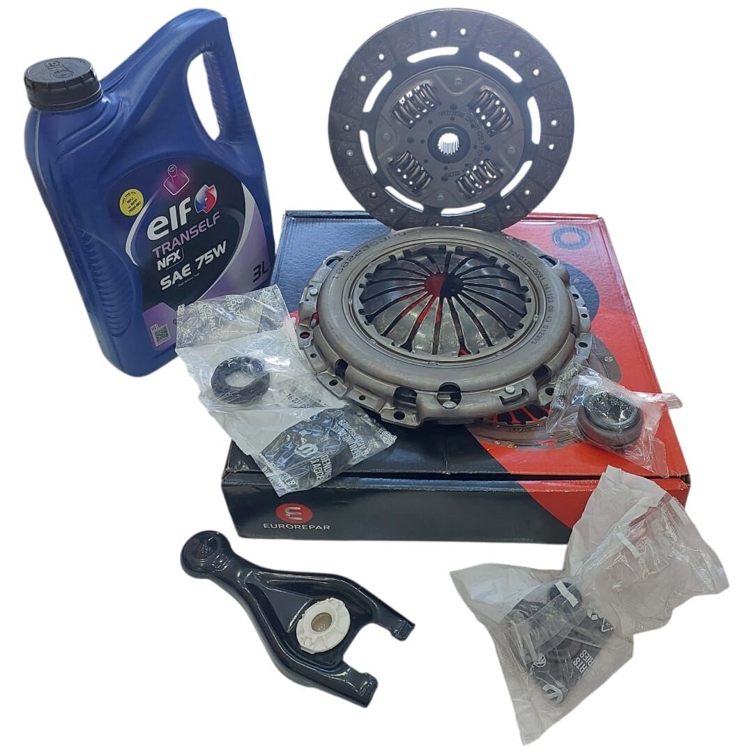 Citroen Cactus (2014-2018) 1,6 Dizel Manuel Debriyaj Seti Sağ Sol Aks Keçesi Prizdirek Keçesi Çatal Şanzıman Yağı (Orijinal Eurorepar)