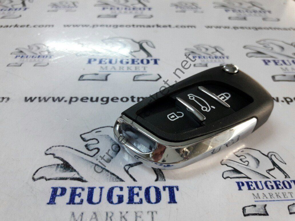 PEUGEOT 407 YENİ TİP SUSTALI ANAHTAR KUMANDA KABI (3 TUŞLU)
