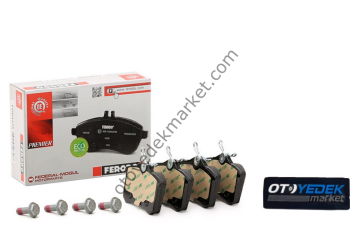 Peugeot 208 (2012-2019) Arka Fren Balata Takımı (Ferodo)