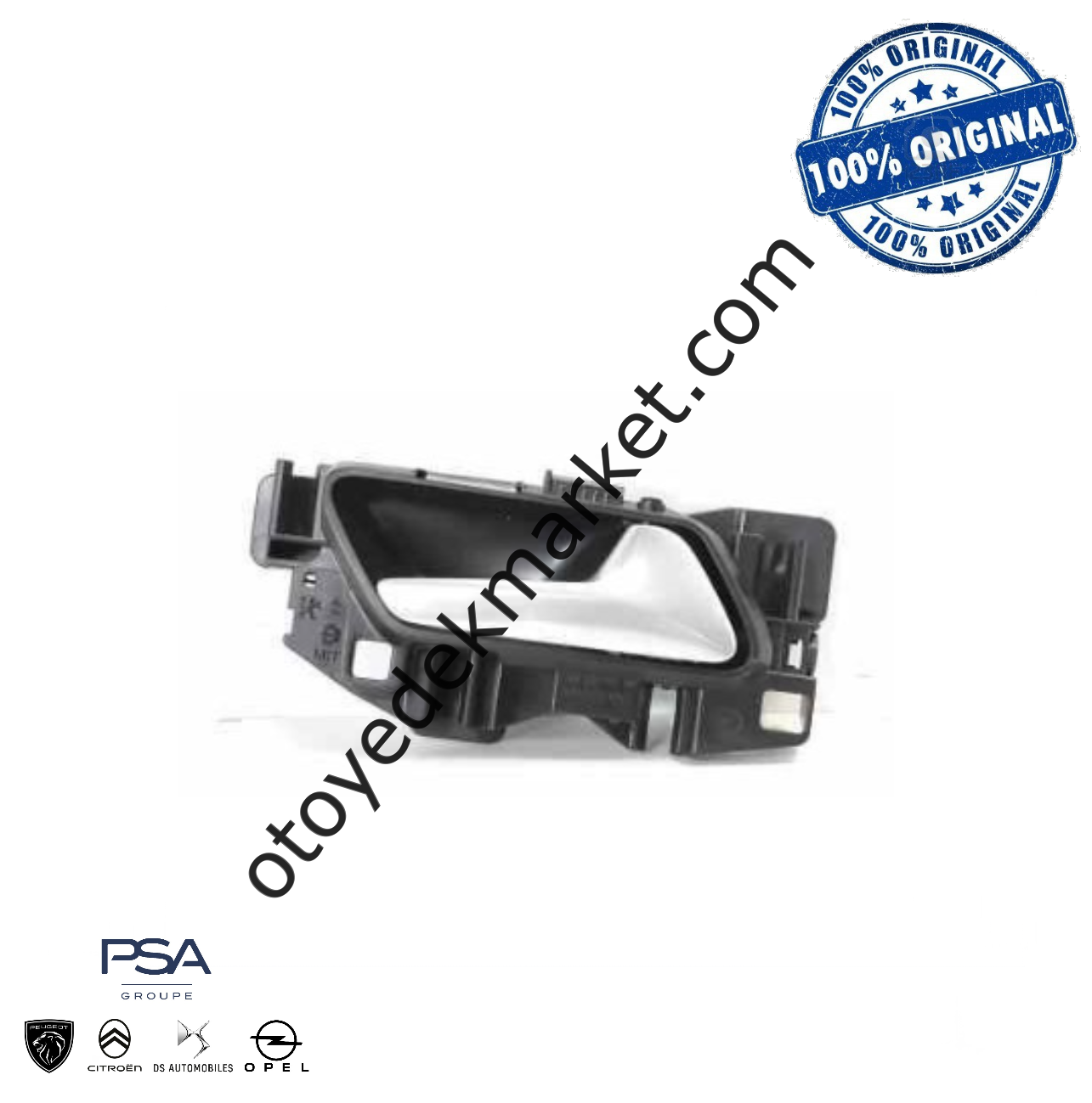 Citroen C4 X (2021-2025) Sol Arka Kapı İç Açma Kolu (Orijinal)