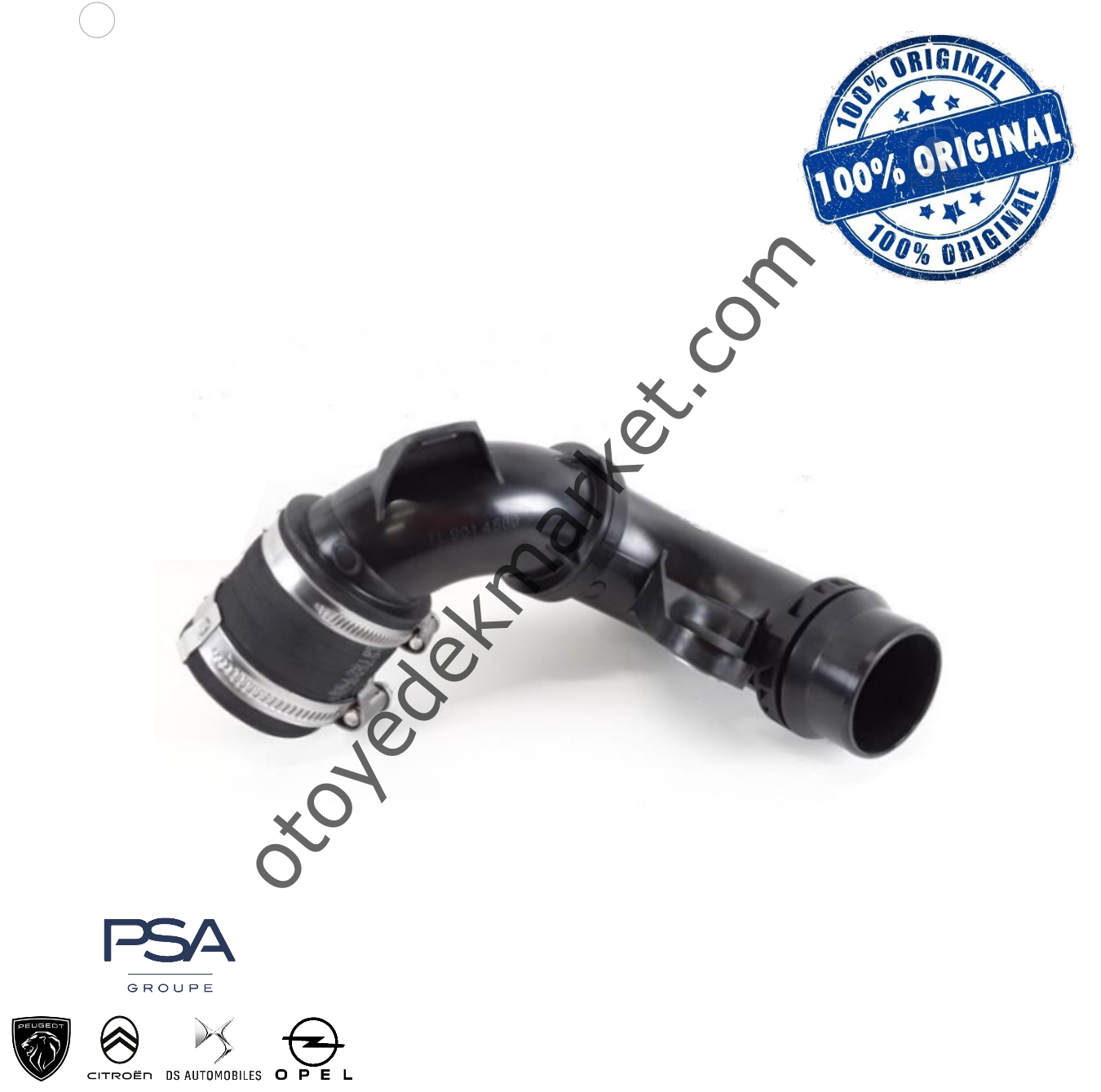 Citroen C5 Aircross (2020-2021) 1.2 Turbo Benzinli İntercooler Yan Hava Rakor / Borusu (Orijinal)