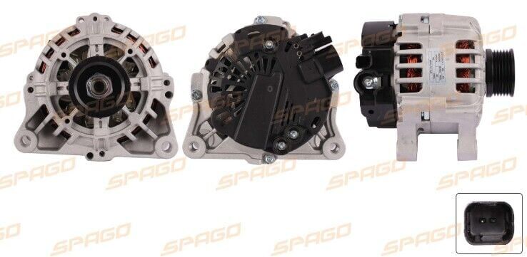 Peugeot 206 (1998-2009) 1.4 Benzinli Alternatör /Sarj Dinamosu (İthal)