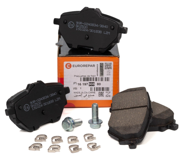 Peugeot 208 (2020-2025) Arka Fren Balata Takımı (Orijinal Eurorepar)