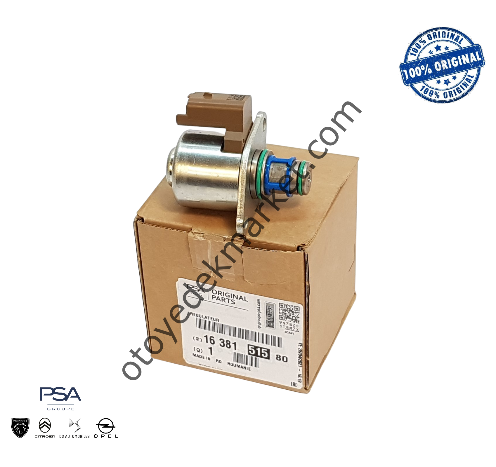 Citroen Jumper (2015-2023) 2.0 Hdi Mazot/Yakıt Basınç Ayarlayıcı Elektrovanası - Regülatör (Orijinal)