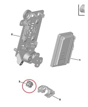 Citroen C4 ve C4 X (2021-2025) Panoramik Görsel Kamera (Orijinal)