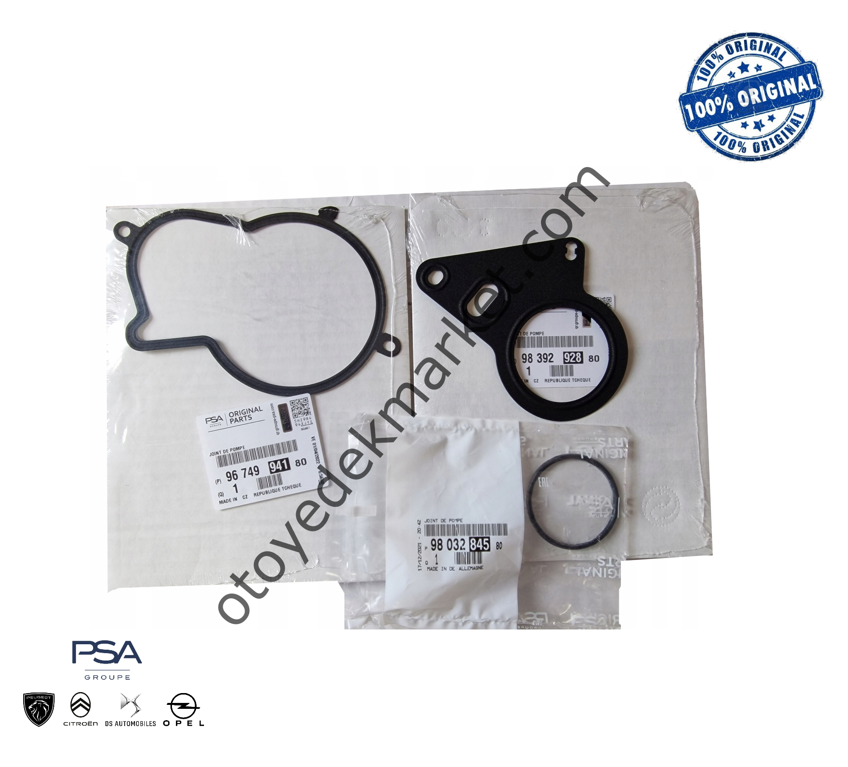 Citroen Jumper (2015-2023) 2.0 Hdi Yüksek Basınç Mazot  / Yakıt Pompa Conta Seti (Orijinal)