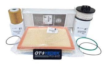 Citroen Cactus (2018-2020) 1.5 Hdi Euro 6 Dizel Motor Filtre Bakım Seti (Orijinal)