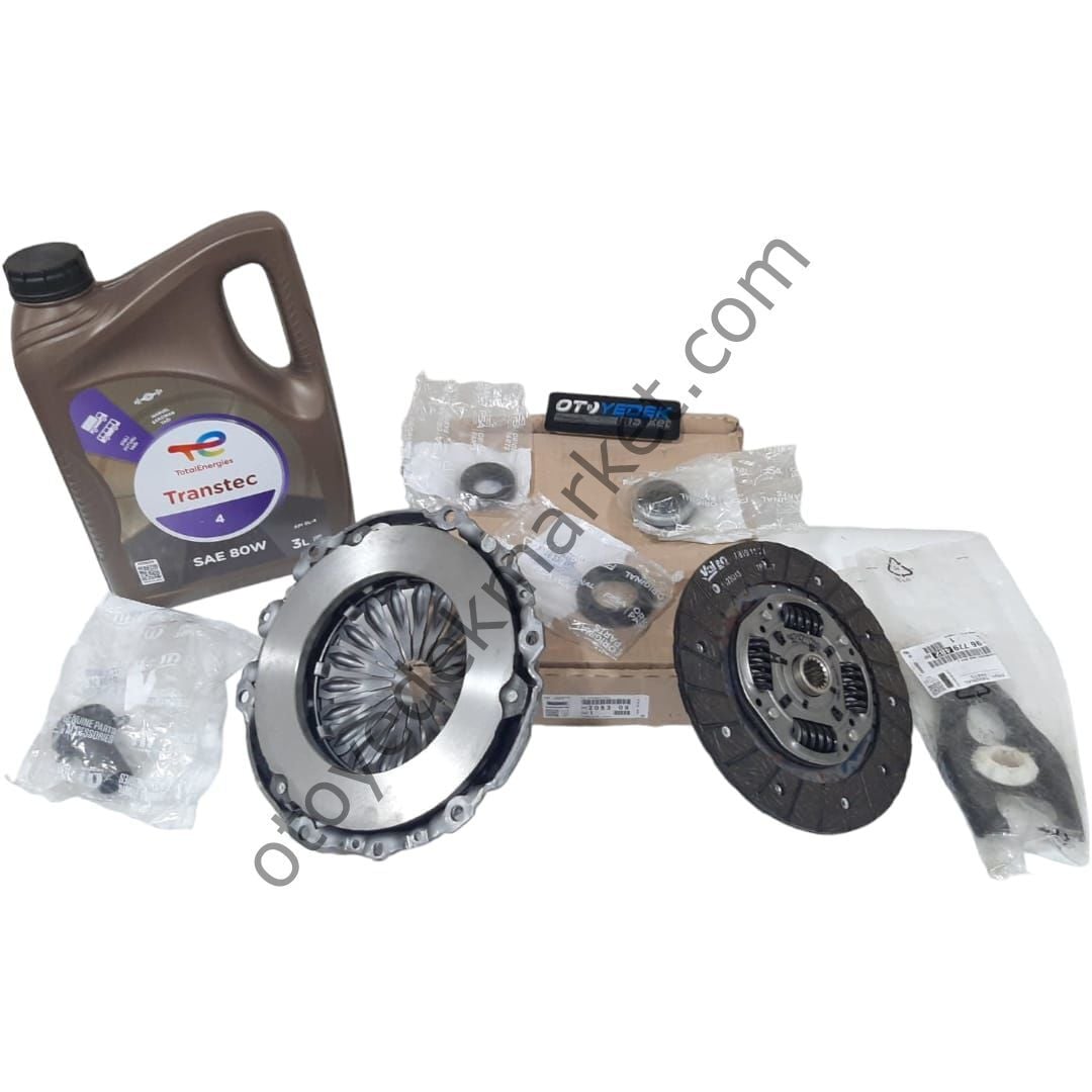 Peugeot 208 (2012-2015) 1.2 Benzinli Debriyaj Seti / Keçeler Çatal Yağ Dahil (Orijinal)