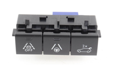 Peugeot 3008 (2016-2024) 3'lü Komut Düğme Takımı (Orijinal)